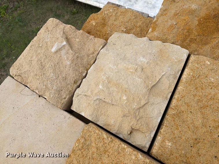 image for item EI7816 Approximately 7 pallets of decorative limestone rock