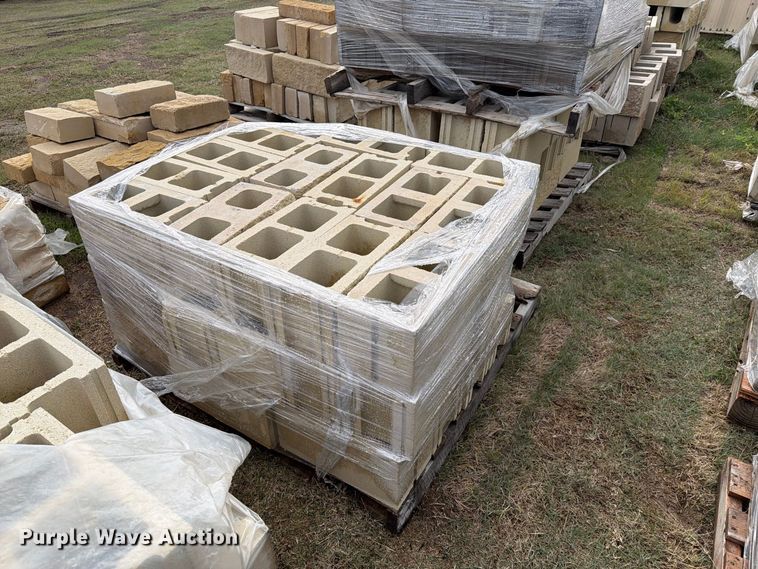 image for item EI7833 Approximately 14 pallets of cinder blocks