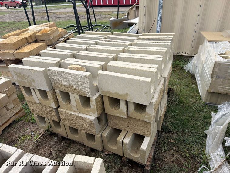 image for item EI7833 Approximately 14 pallets of cinder blocks