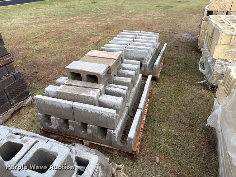 image for item EI7833 Approximately 14 pallets of cinder blocks