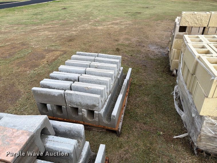 image for item EI7833 Approximately 14 pallets of cinder blocks