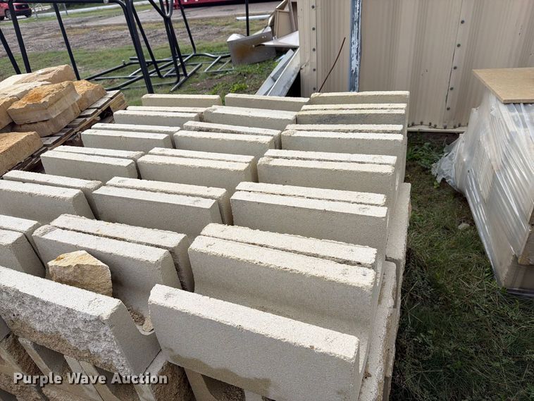image for item EI7833 Approximately 14 pallets of cinder blocks