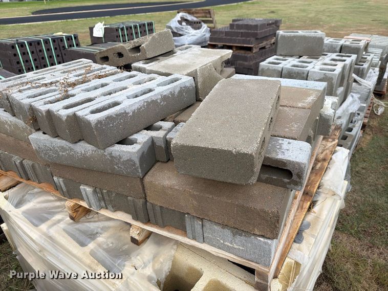 image for item EI7833 Approximately 14 pallets of cinder blocks