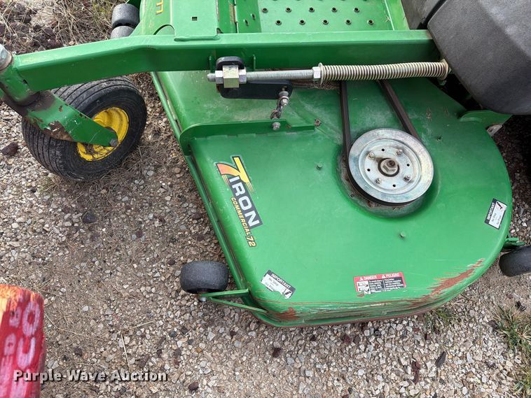 image for item EI7837 2005 John Deere 777 Max-Frame Ztrak ZTR lawn mower
