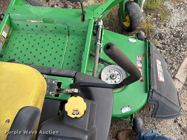 image for item EI7837 2005 John Deere 777 Max-Frame Ztrak ZTR lawn mower