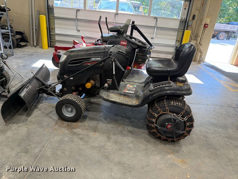 image for item EL1058 (2) Craftsman DYS4500 lawn mowers