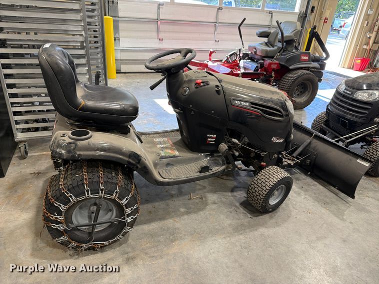 image for item EL1058 (2) Craftsman DYS4500 lawn mowers
