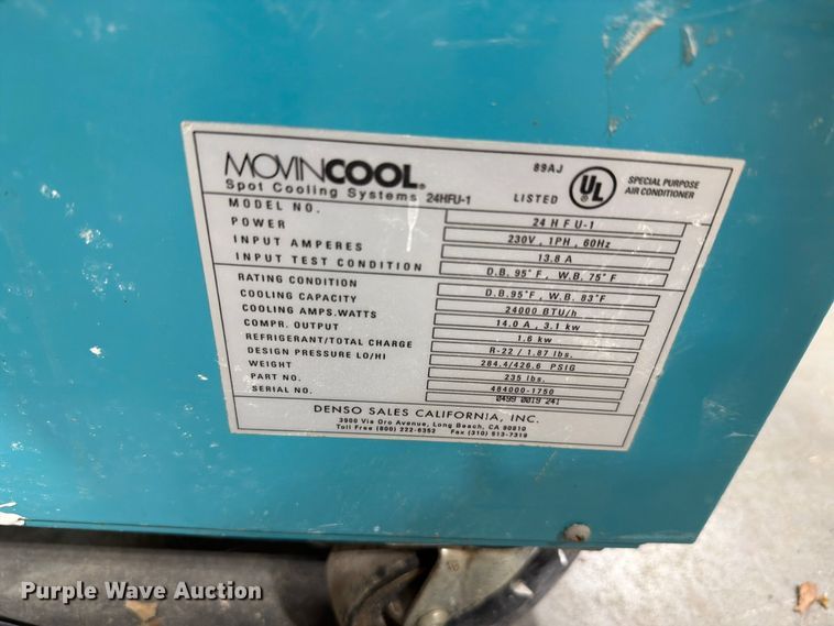 image for item EL1072 (2) portable room coolers