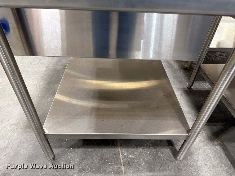 image for item EL1076 (3) stainless steel tables