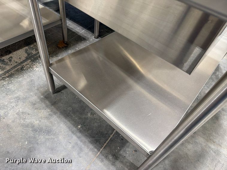 image for item EL1076 (3) stainless steel tables