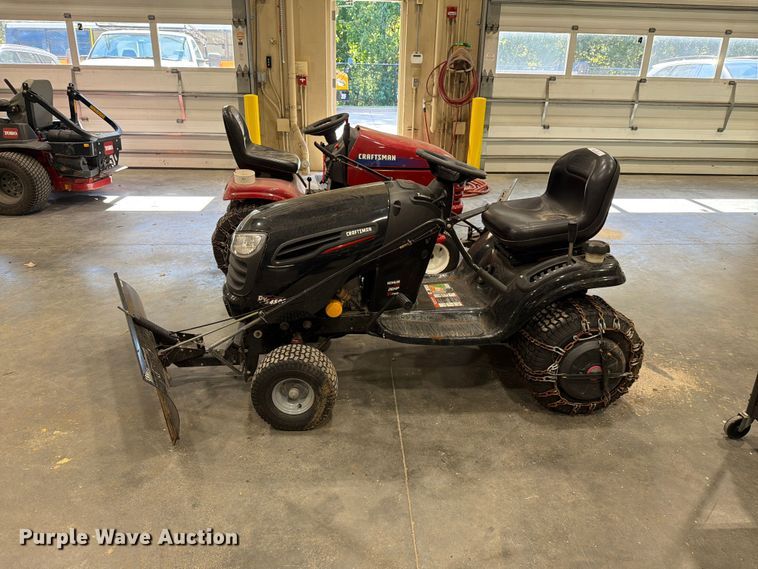 image for item EL1078 (2) Craftsman lawn mowers