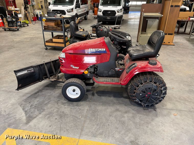 image for item EL1078 (2) Craftsman lawn mowers