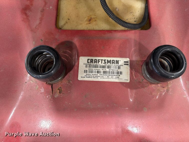 image for item EL1078 (2) Craftsman lawn mowers