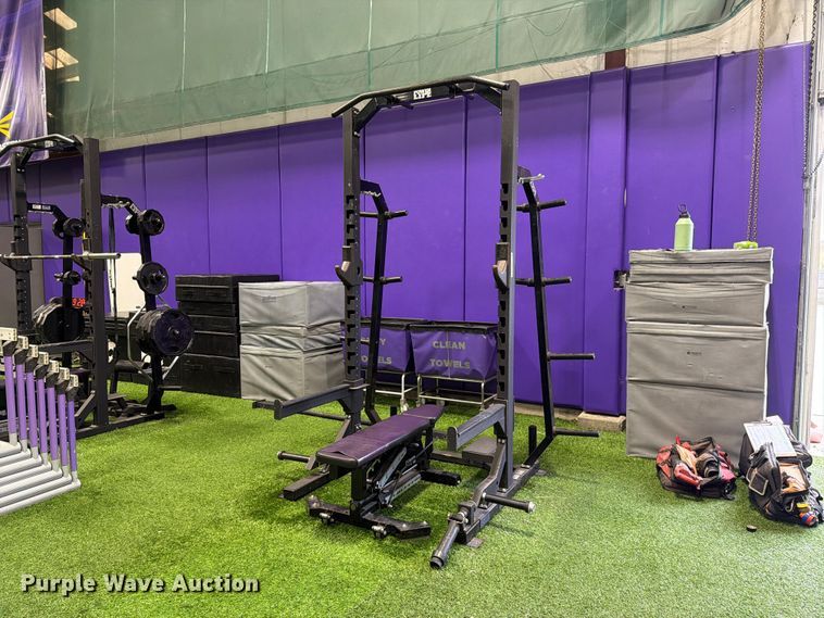 image for item EL1097 Power Lift  Half Rack weight bench