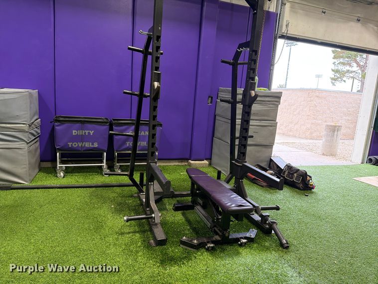 image for item EL1097 Power Lift  Half Rack weight bench