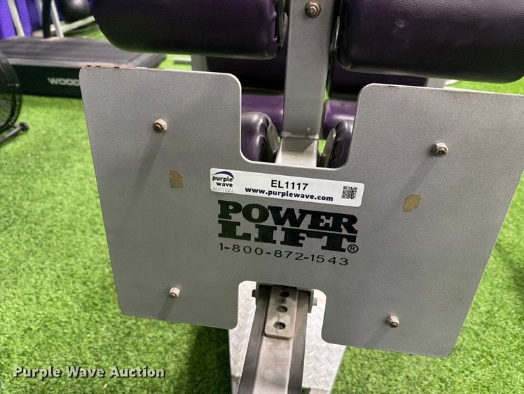 image for item EL1117 Power Lift glute extension machine