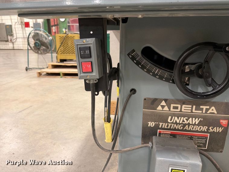 image for item EP7926 Delta Unisaw tilting arbor saw