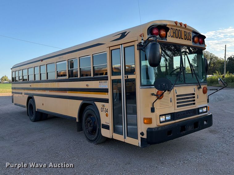 image for item EP7939 2007 Blue Bird All American school bus