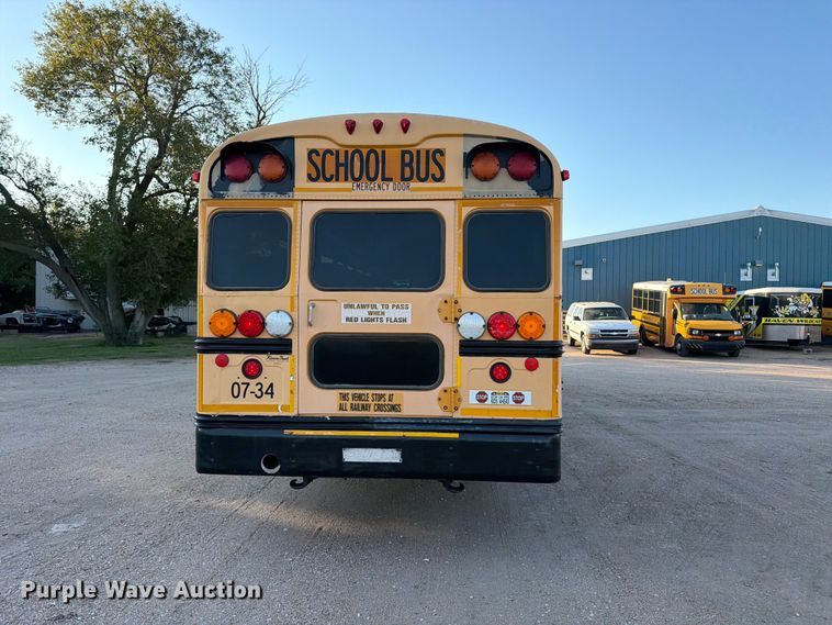 image for item EP7939 2007 Blue Bird All American school bus