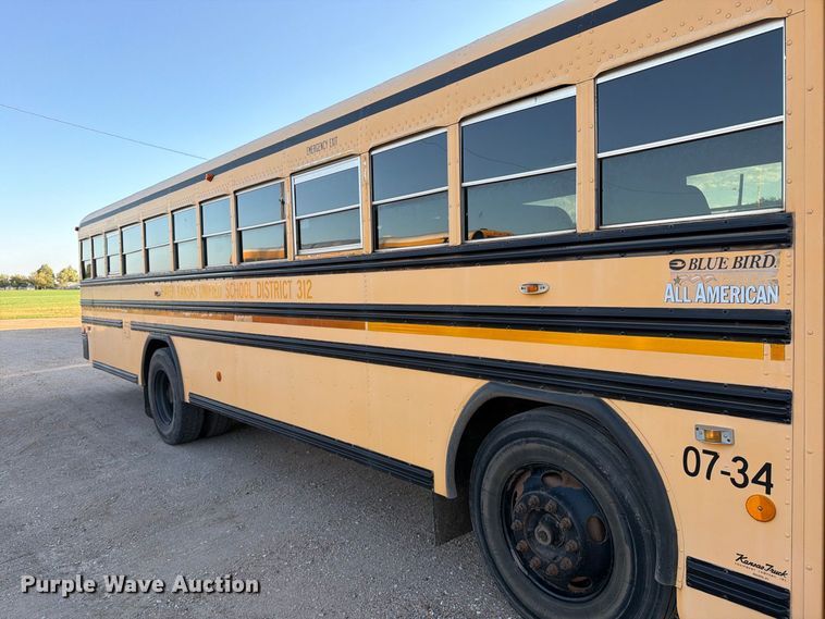 image for item EP7939 2007 Blue Bird All American school bus