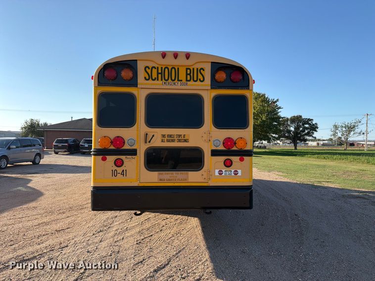 image for item EP7940 2010 Blue Bird All American school bus