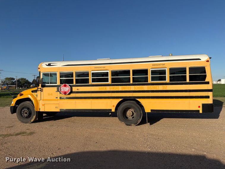 image for item EP7940 2010 Blue Bird All American school bus
