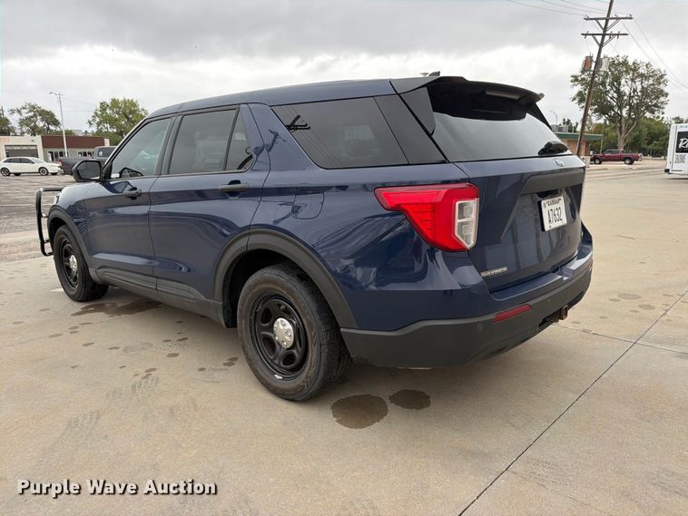 image for item EP7956 2020 Ford Explorer Police SUV