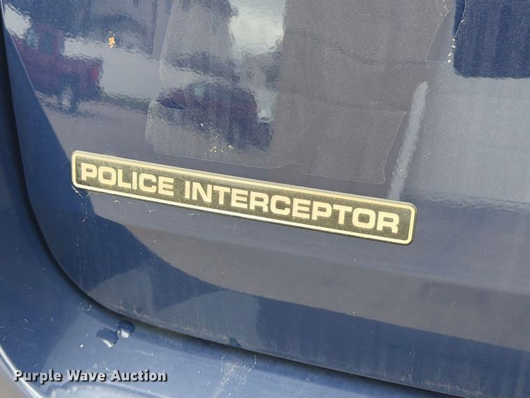 image for item EP7956 2020 Ford Explorer Police SUV