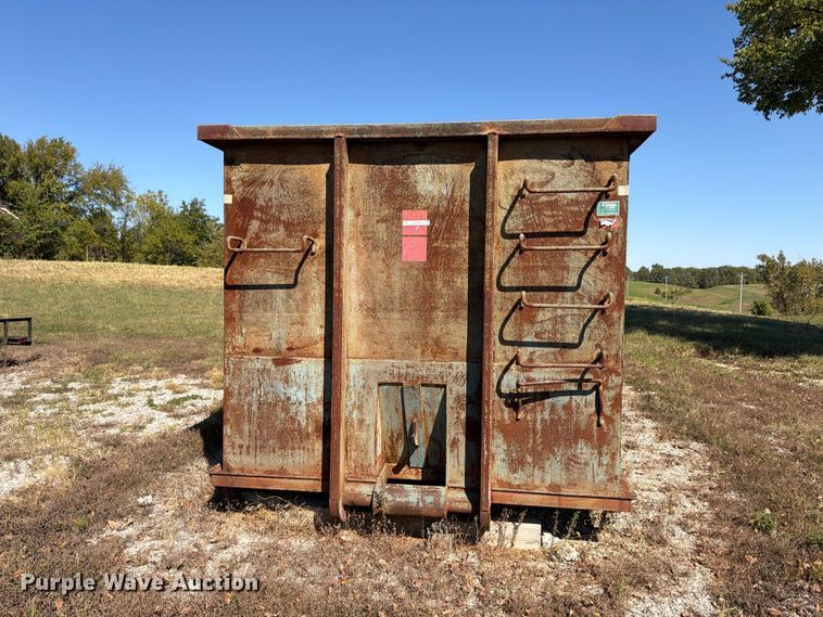 image for item ER3468 (2) enclosed roll-off containers