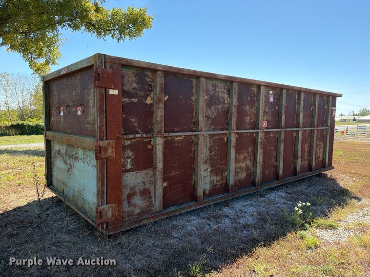 image for item ER3468 (2) enclosed roll-off containers