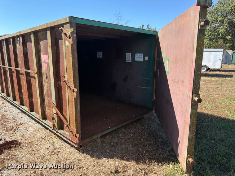 image for item ER3468 (2) enclosed roll-off containers