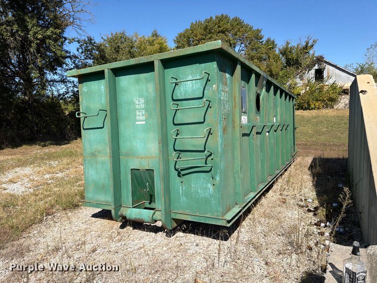 image for item ER3468 (2) enclosed roll-off containers