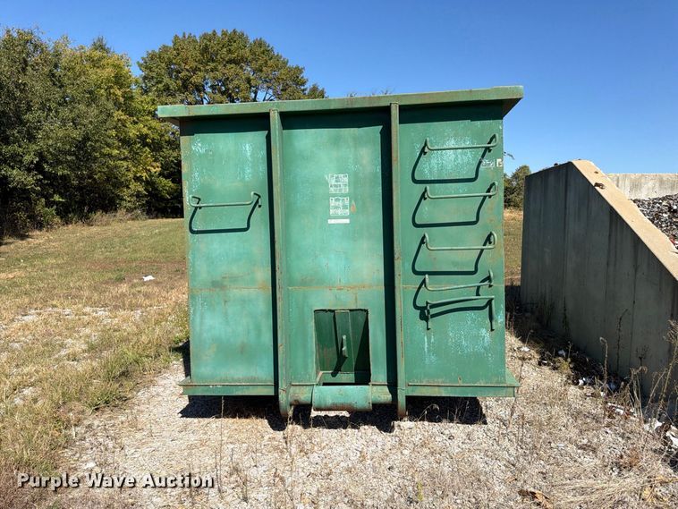 image for item ER3468 (2) enclosed roll-off containers