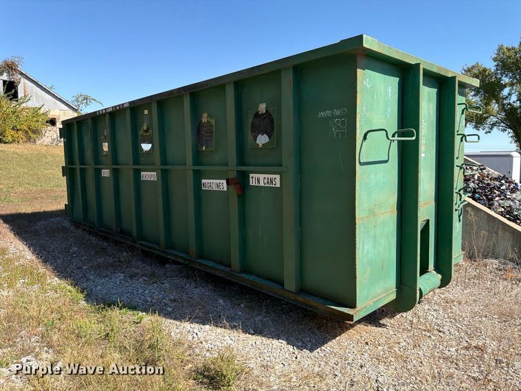 image for item ER3468 (2) enclosed roll-off containers