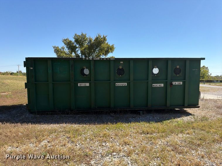 image for item ER3468 (2) enclosed roll-off containers