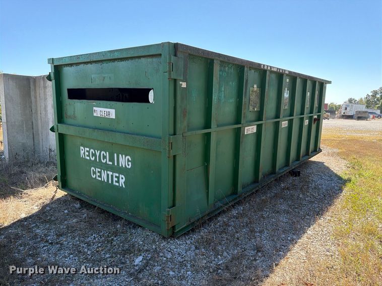 image for item ER3468 (2) enclosed roll-off containers
