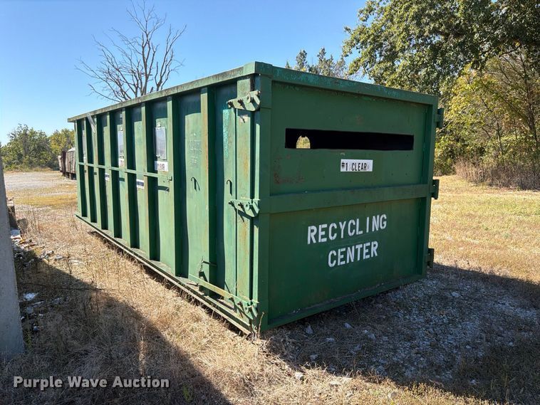 image for item ER3468 (2) enclosed roll-off containers
