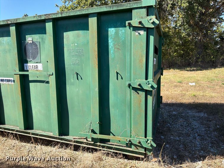image for item ER3468 (2) enclosed roll-off containers