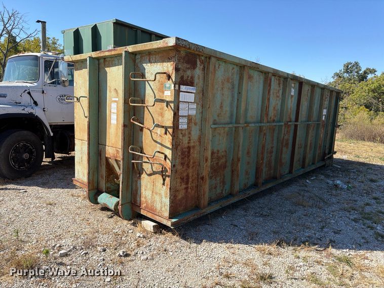 image for item ER3470 (2) enclosed roll off containers