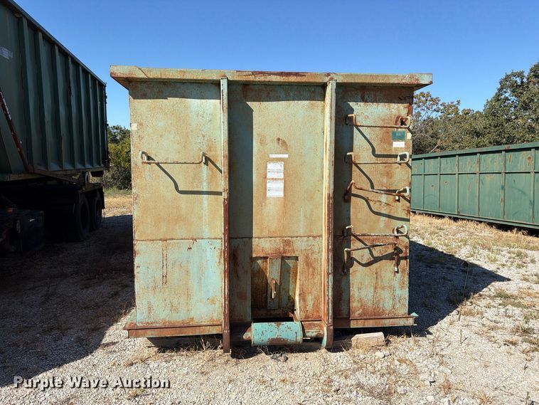 image for item ER3470 (2) enclosed roll off containers
