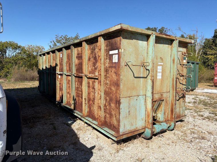 image for item ER3470 (2) enclosed roll off containers