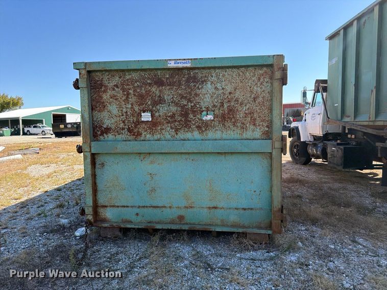 image for item ER3470 (2) enclosed roll off containers