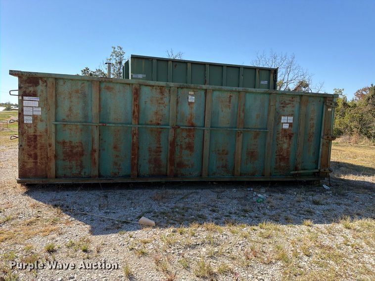 image for item ER3470 (2) enclosed roll off containers