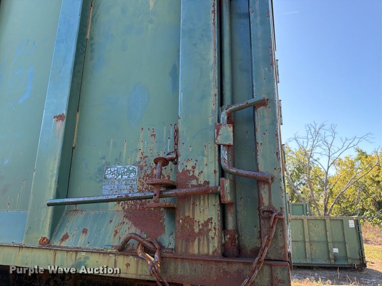 image for item ER3470 (2) enclosed roll off containers