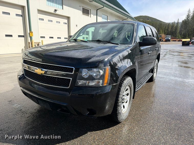 image for item EW1165 2013 Chevrolet Tahoe Police SUV
