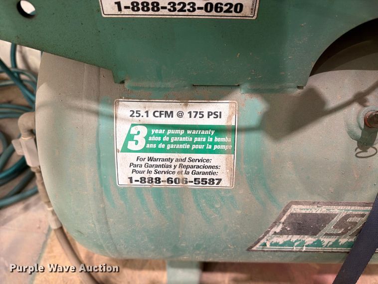 image for item EW1167 Speedaire air compressor