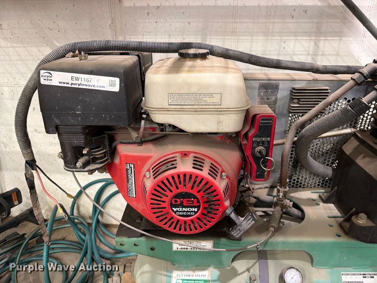 image for item EW1167 Speedaire air compressor