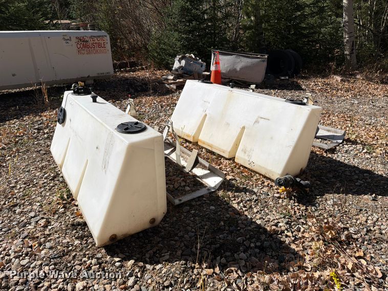image for item EW1172 (2) 75 gallon de-icer saddle tanks