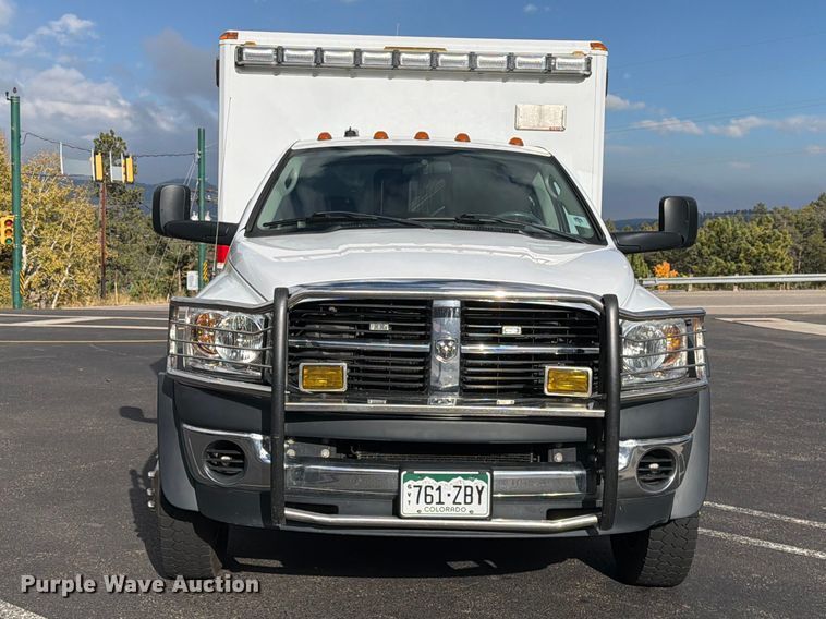 image for item EW1173 2009 Dodge Ram 4500 ambulance
