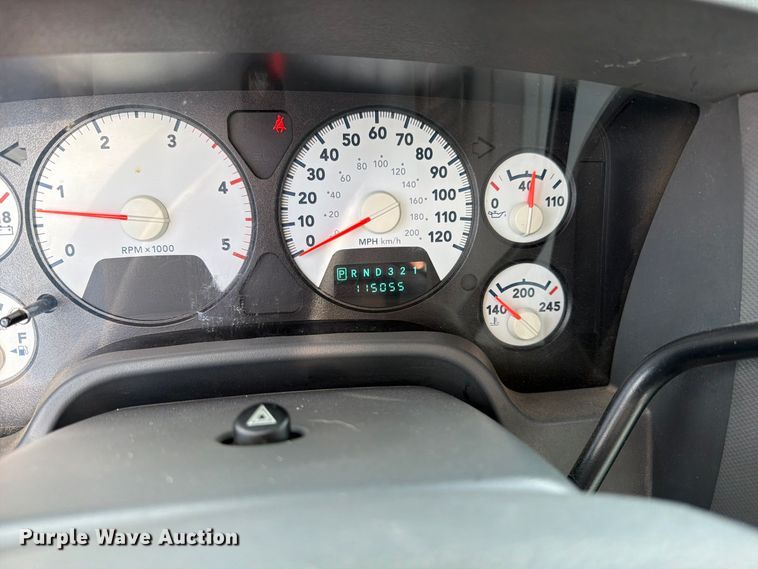 image for item EW1173 2009 Dodge Ram 4500 ambulance